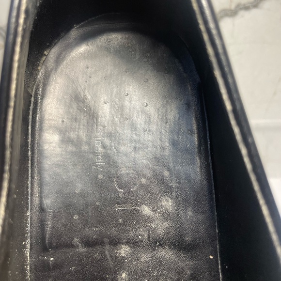 GUCCI loafers shoes mens leather sz 10 made in italy - Picture 14 of 16